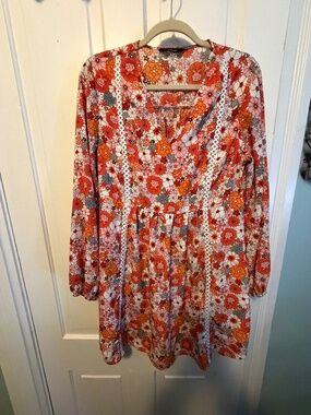 70s inspired lightweight dress